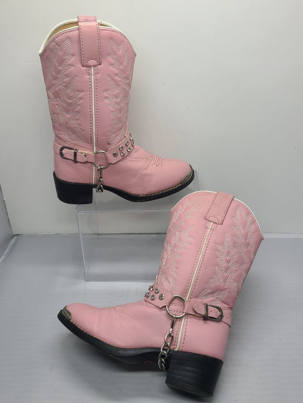 Durango Kids Pink Rhinestone Western Boot - Girl Toddler size 13 D